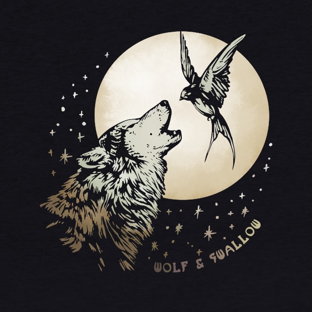 Wolf & Swallow - Moonlight Serenade [GOLD] by Lix